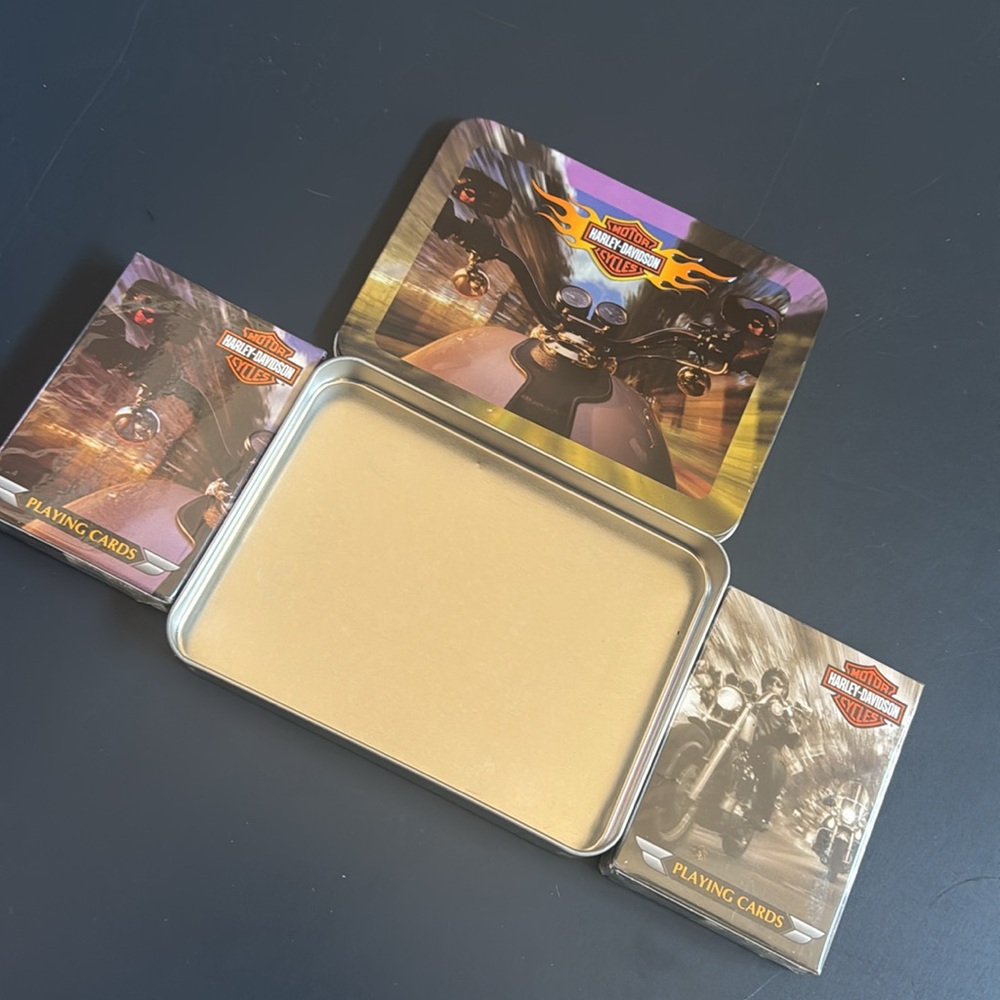 Harley-Davidson Collector Tin & Playing Cards - Picture 6 of 10